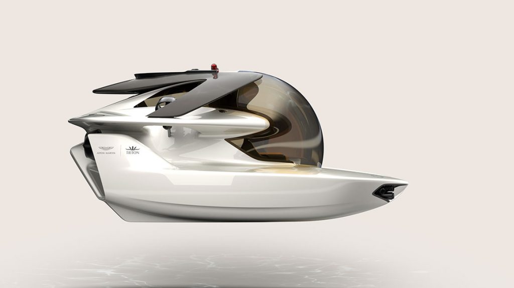 Отовсюду обо всем: Aston Martin приступает к производству электрической подводной лодки