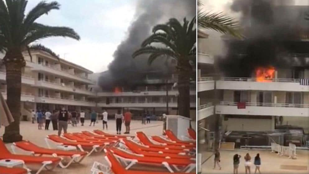 Отовсюду обо всем: Англичане подожгли приятеля и чуть не уничтожили отель (+видео)