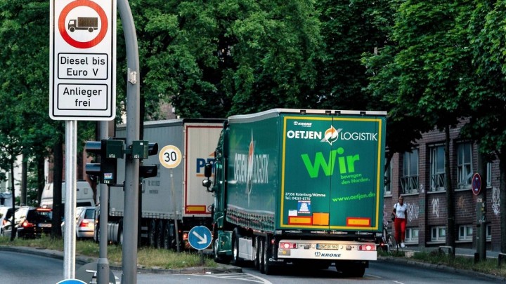 Общество: В Гамбурге вступил в силу запрет на дизельные автомобили