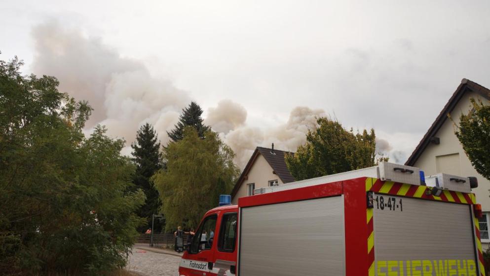 Происшествия: Масштабный пожар в Бранденбурге: эвакуированы жители трех поселков