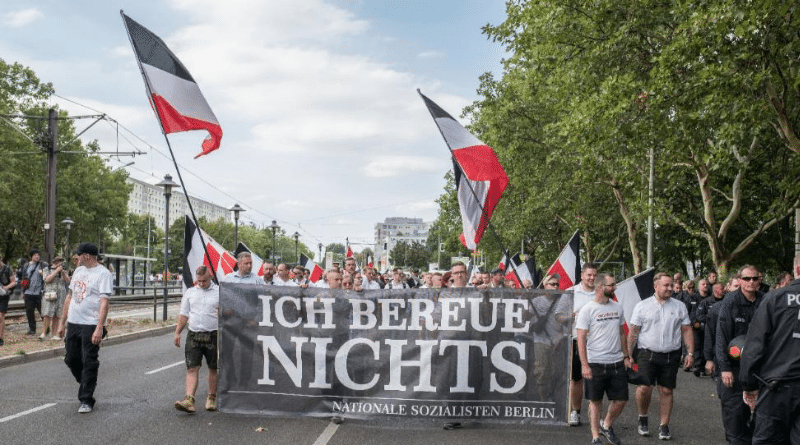 Общество: В Берлине прошла правоэкстремистская демонстрация