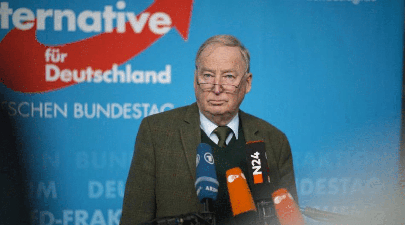 Политика: АдГ достигла рекордной популярности в Восточной Германии