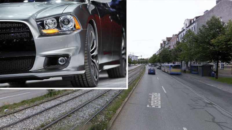 Происшествия: Гонки по Мюнхену со скоростью 148 км/ч на автомобиле Dodge