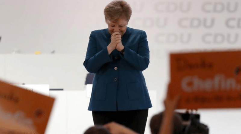 Политика: Съезд партии ХДС: Меркель выступила с прощальной речью