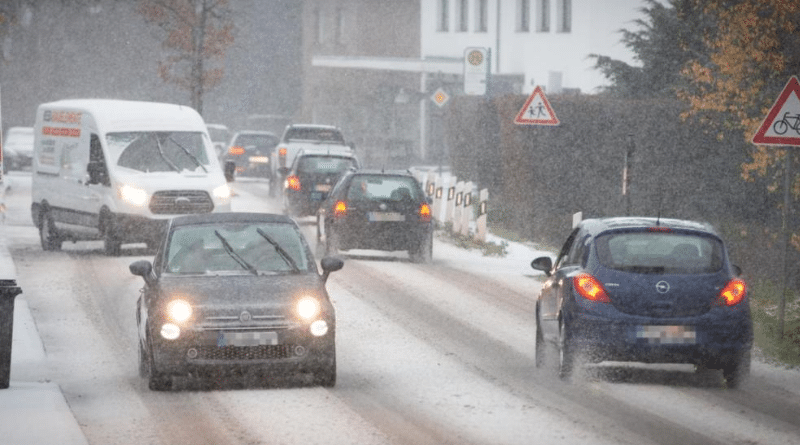 Погода: Погода в Германии: осторожно, на дорогах будет скользко