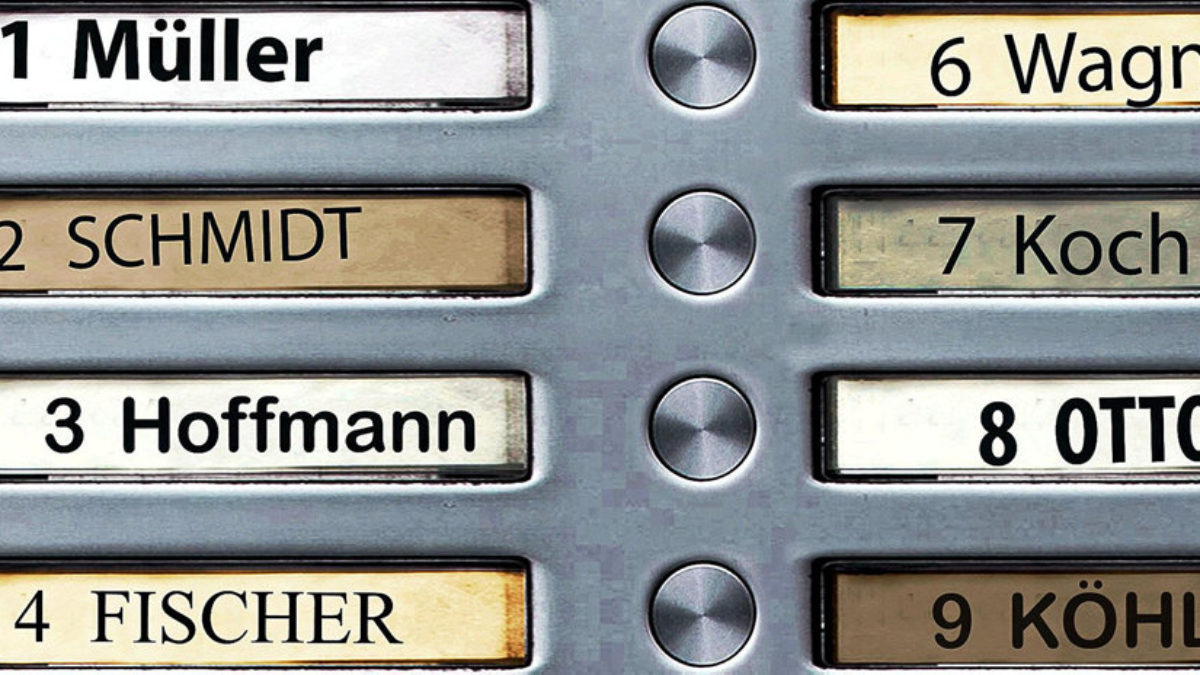 Топ: самые распространенные немецкие фамилии и их значение – GERMANIA.ONE