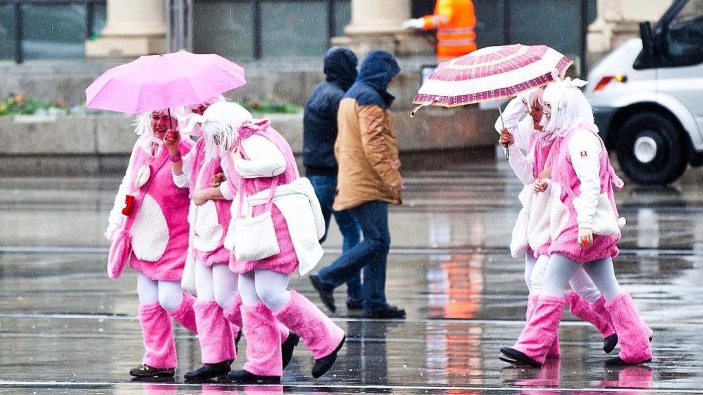 Погода: Погода в Германии: во время карнавала будет ветрено и дождливо