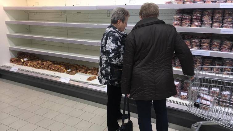 Общество: Российский дешевый дискаунтер снова открыт, но колбасы по-прежнему нет
