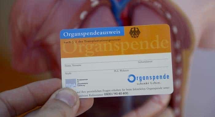 Здоровье: Немцы боятся давать согласие на посмертное донорство органов
