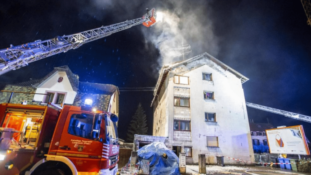 Происшествия: Рейнланд-Пфальц: пожар в многоквартирном доме унес жизни пятерых человек