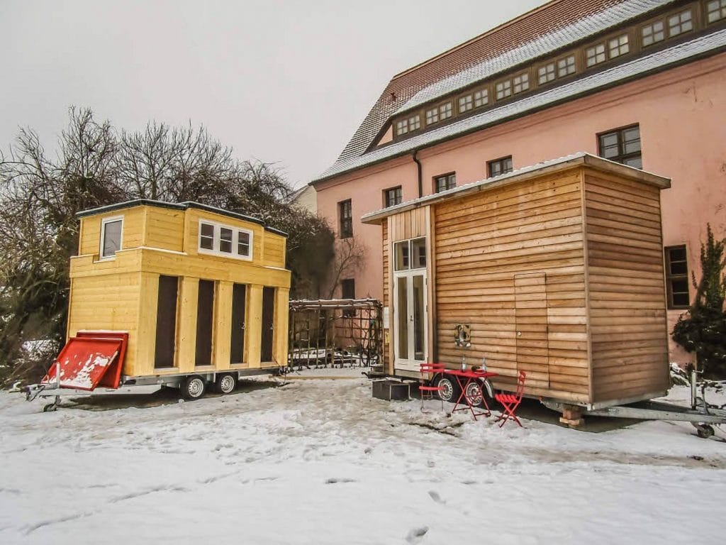 Общество: Проект будущего: в Виттенберге строят самые крошечные дома в мире