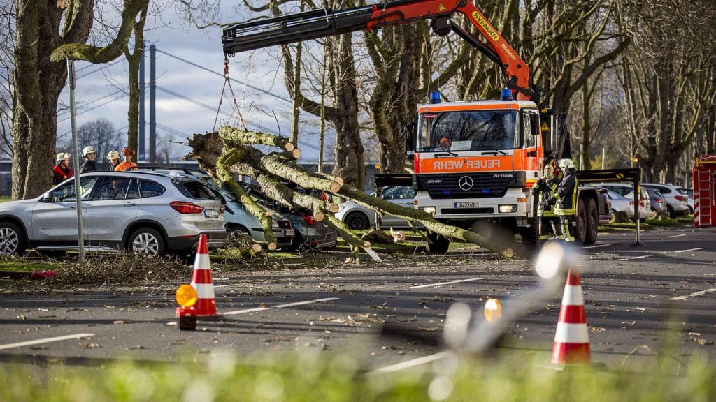Происшествия: В Германии бушует ураган Эберхард: хаос на дорогах и первые жертвы
