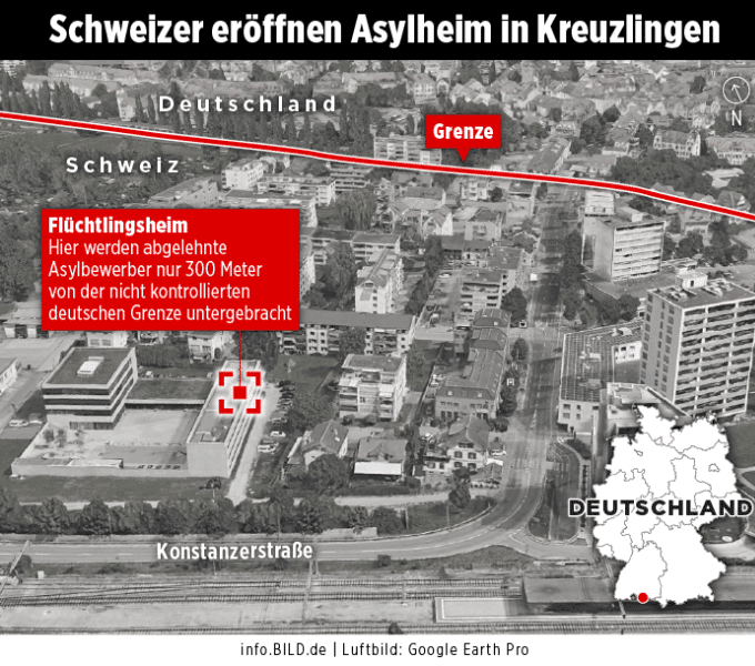 Политика: Федеральная полиция опасается потока мигрантов, которые приедут в Германию из Швейцарии