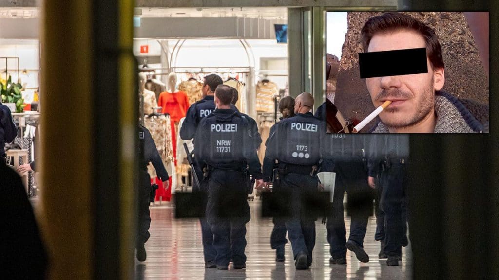 Происшествия: Этот мужчина принес взрывное устройство в торговый центр Дуйсбурга