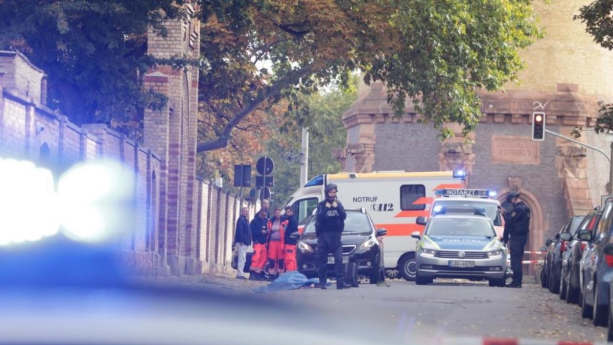 Теракт в Галле: неизвестные открыли стрельбу по людям – минимум двое погибших