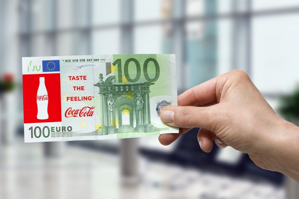 Общество: ЕЦБ скоро будет печатать рекламу на банкнотах