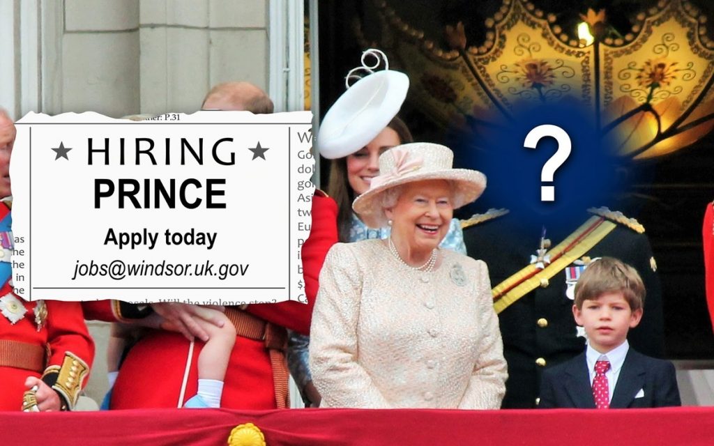 Отовсюду обо всем: Британская королевская семья ищет принца на постоянное место работы