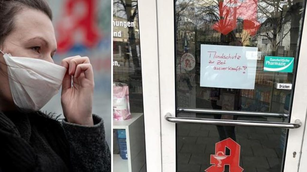 Общество: Коронавирусная истерия: в Баварии уже каждый второй покупает в аптеках маски