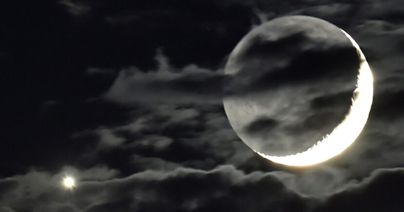 Отовсюду обо всем: Уникальное явление: сегодня вечером Венера поцелует Луну