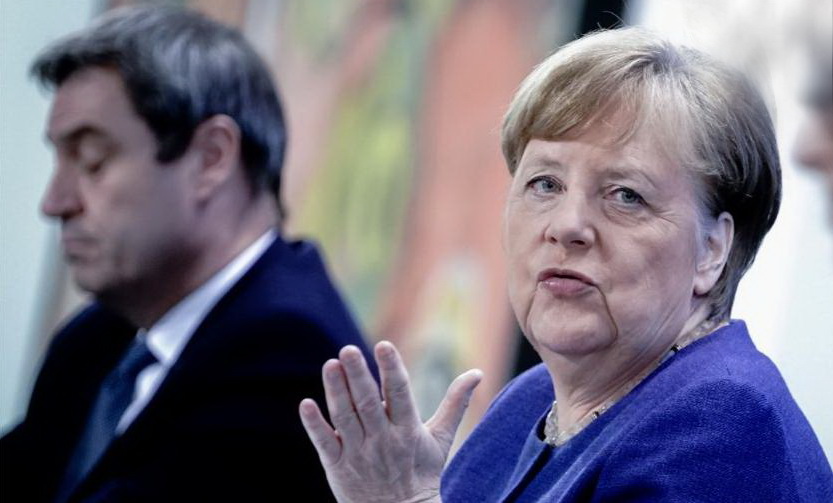Политика: Возобновление игр бундеслиги и открытие всех магазинов: итоги встречи Меркель с главами земель