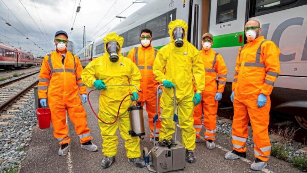 Общество: Безопасно ли ездить в немецких поездах во время эпидемии коронавируса: как Deutsche Bahn проводит дезинфекцию