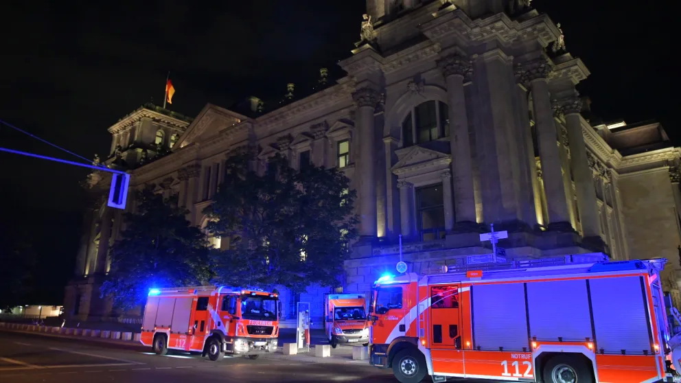Происшествия: В Берлине пытались поджечь здание рейхстага