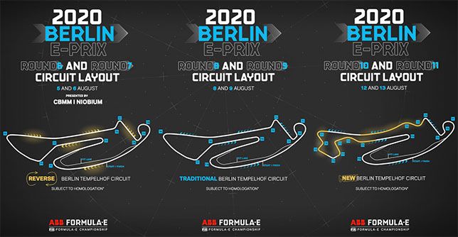 Мировая пресса: Формула E: Три конфигурации трассы в Берлине