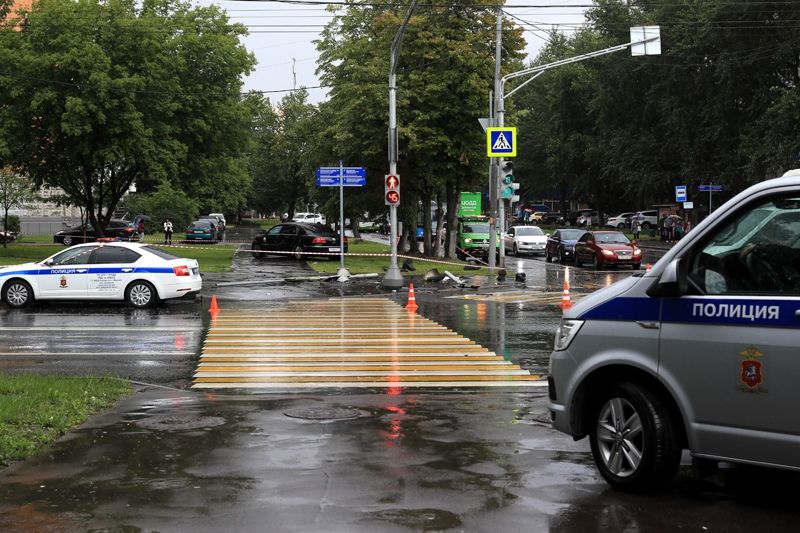 Водитель BMW устроил смертельное ДТП на пешеходном переходе в Москве