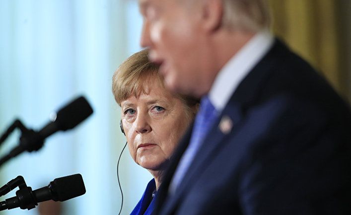 Мировая пресса: Handelsblatt (Германия): в конфликте вокруг «Северного потока — 2» Германия должна оказать сопротивление угрозам США