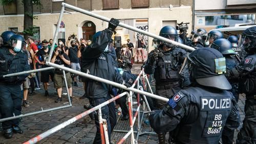 Мировая пресса: Германия «в ударе». Протесты в ФРГ привели к задержаниям сотен демонстрантов