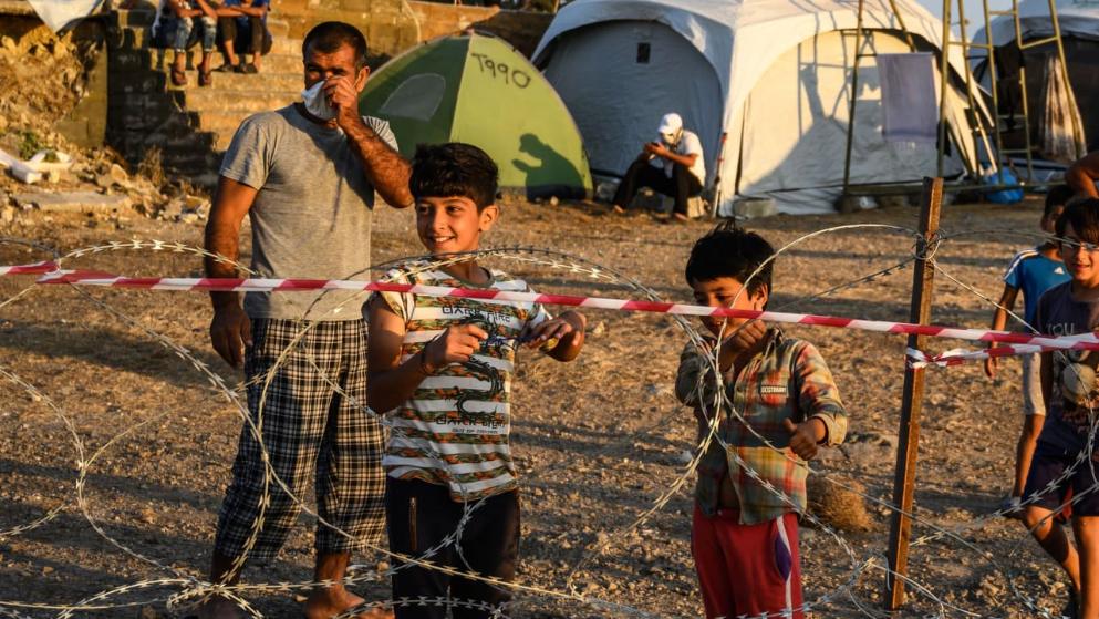 Общество: Новый европейский лагерь для беженцев: грязные туалеты и отсутствие воды