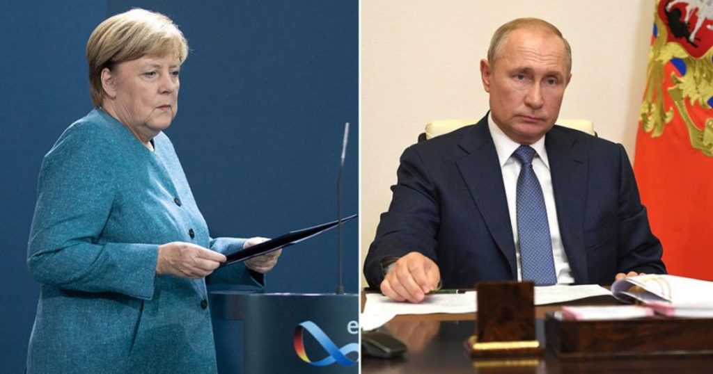 Мировая пресса: Путин не контактировал с Меркель после ее заявления о Навальном