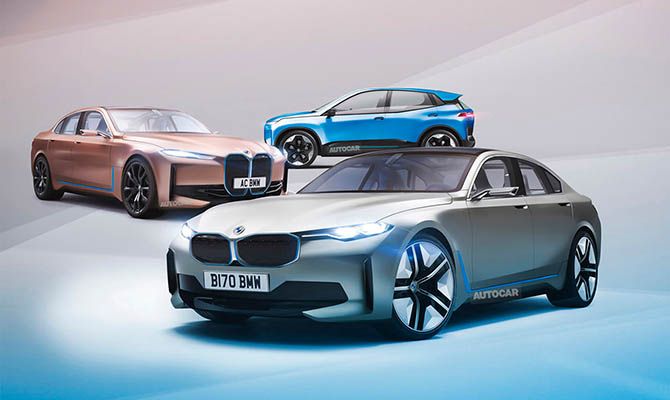 Мировая пресса: BMW собирается выпустить девять новых электрокаров