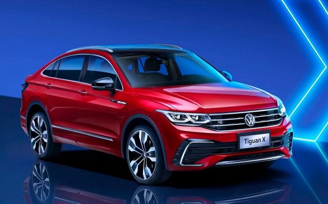Мировая пресса: Volkswagen Tiguan получил купеобразную X-версию