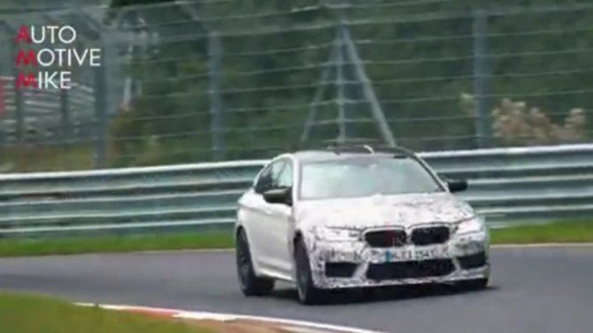Мировая пресса: На «Нюрбургринге» появился спорт-седан BMW M5 CS