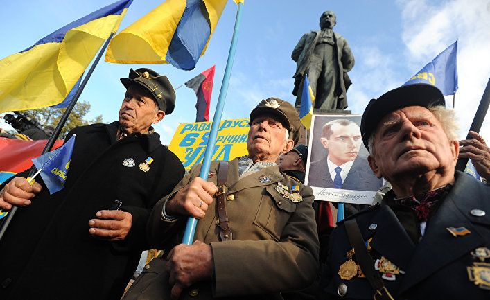 Мировая пресса: Страна (Украина): деды зиговали. Зачем депутаты Рады предлагают отпраздновать в 2021 году юбилей акта союза с Гитлером