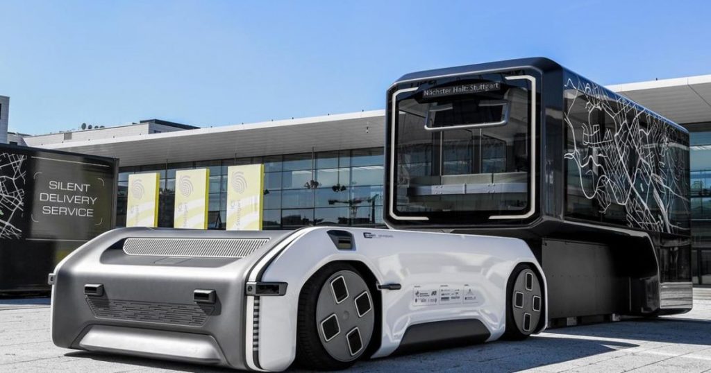 Мировая пресса: Немцы представили модульный беспилотный электромобиль