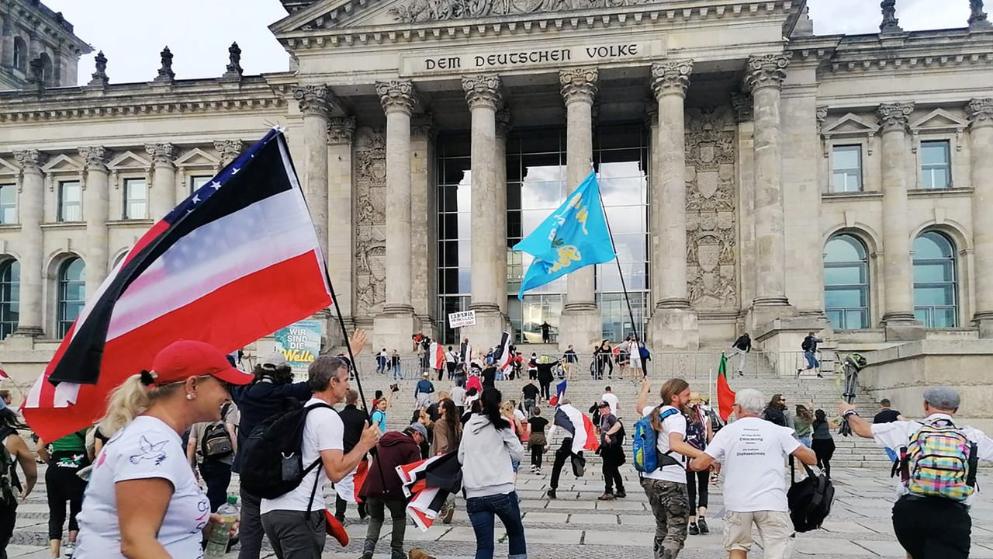 Общество: Попытка захвата Рейхстага: настроения людей в Германии вызывает тревогу