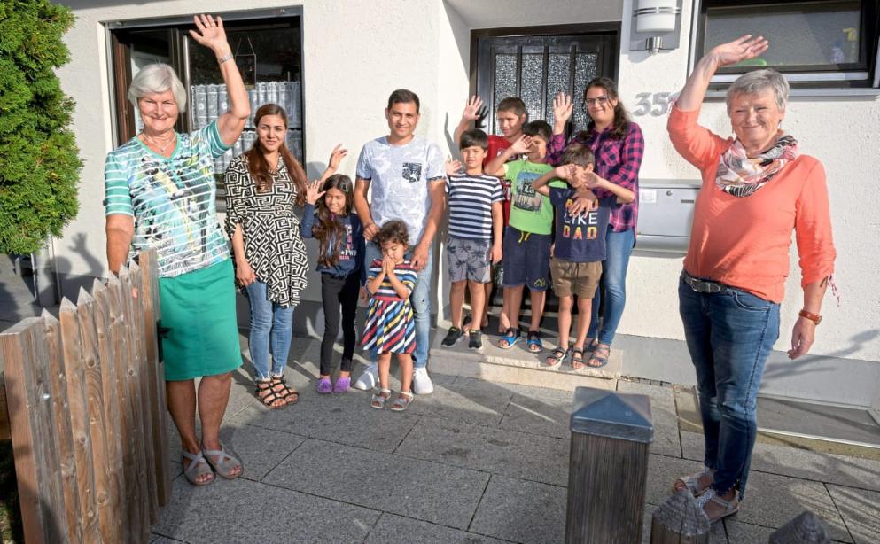 Общество: В Баварии пенсионерка купила для беженцев дом