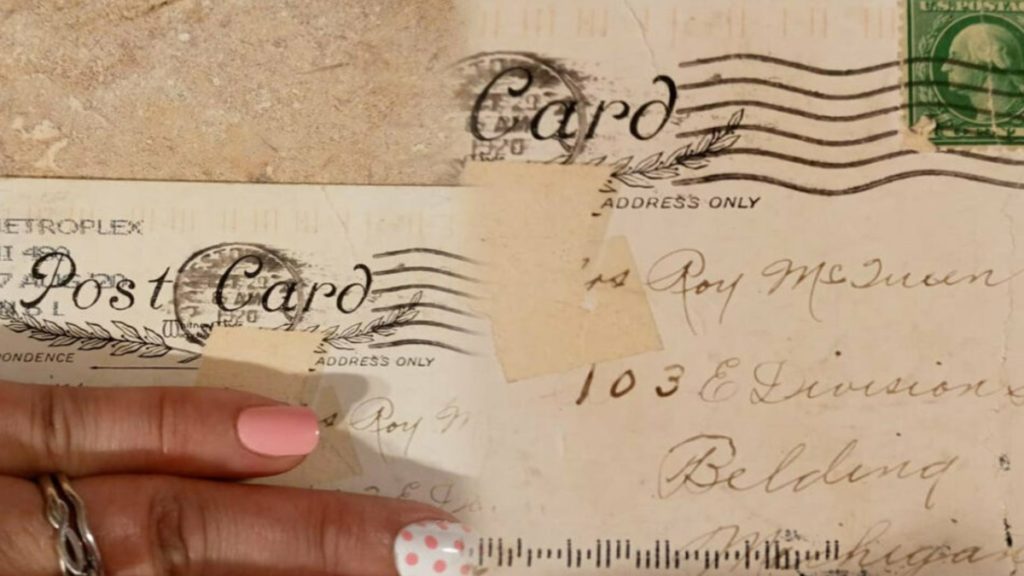Отовсюду обо всем: Женщина получила открытку, отправленную 100 лет назад