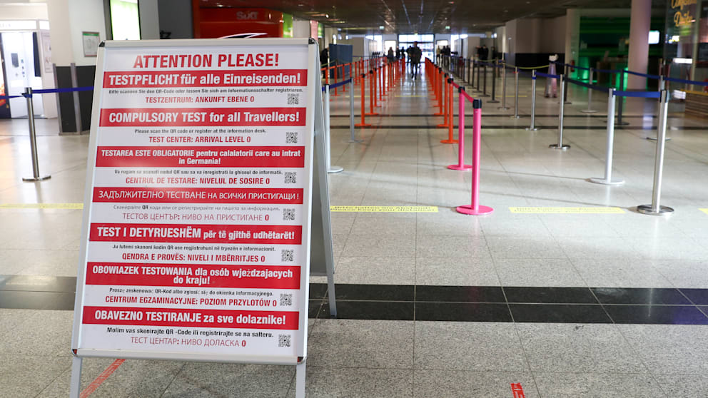 Общество: В аэропорту Дортмунда открылся новый центр экспресс-тестирования на коронавирус