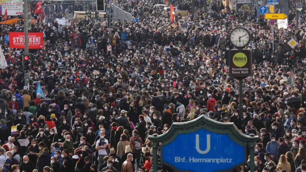 Общество: «Революционный Первомай» в Берлине: демонстранты забыли о карантине