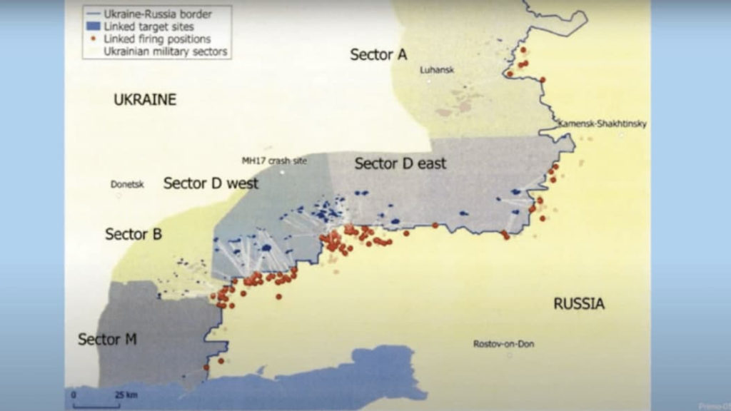 Политика: В Нидерландах показали карту обстрелов РФ по Украине