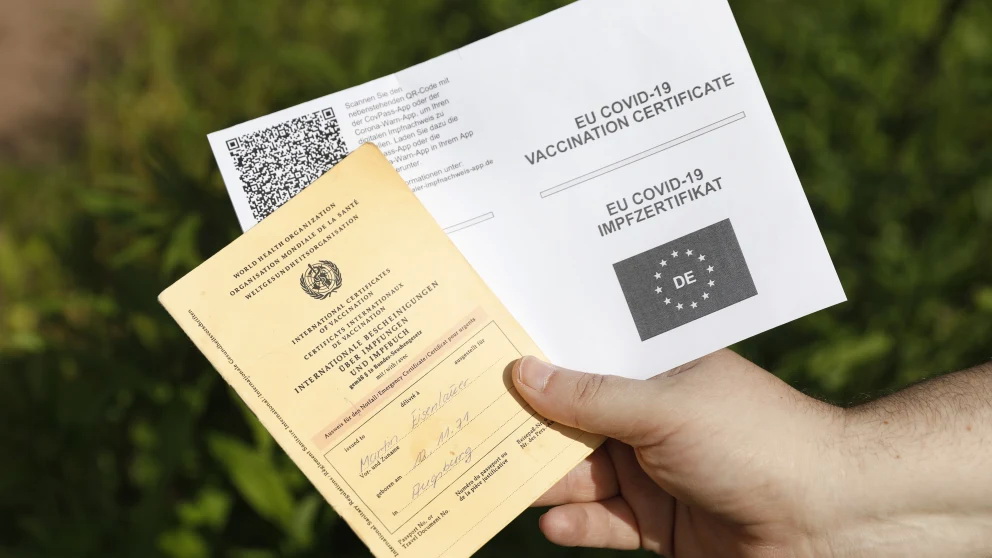 Общество: Цифровой сертификат вакцинации от коронавируса теперь действителен на всей территории ЕС