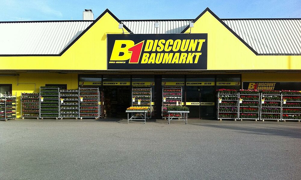 b1 discount baumarkt в германии