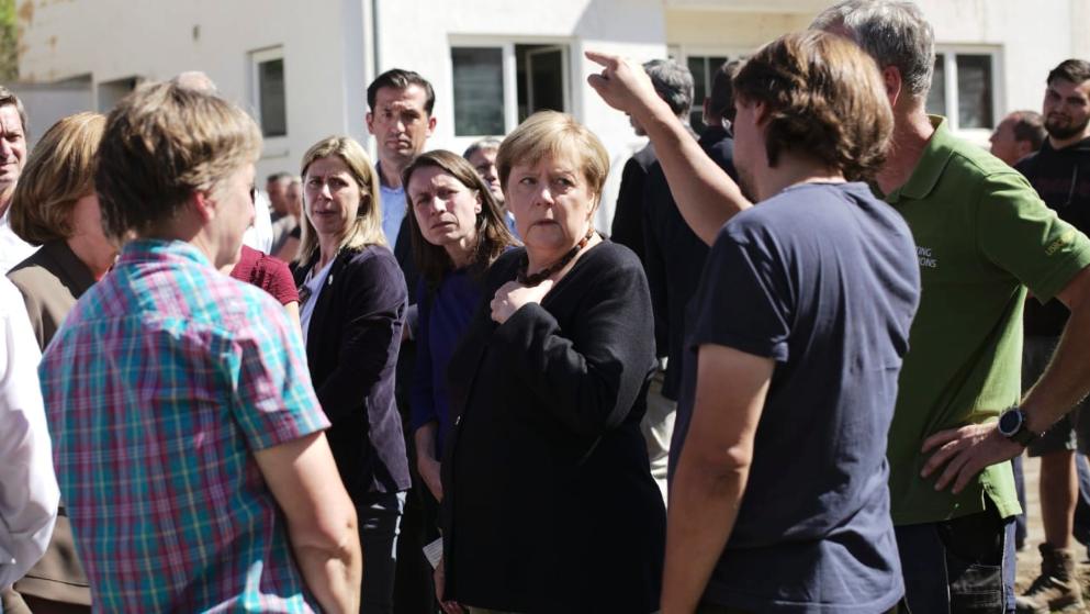 Общество: Жертвы наводнения в отчаянии: «Госпожа Меркель, выполните свое обещание»