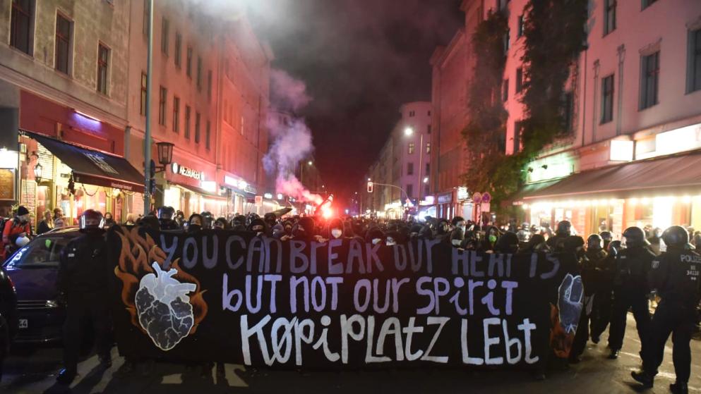 Происшествия: Левые устроили хаос в Берлине