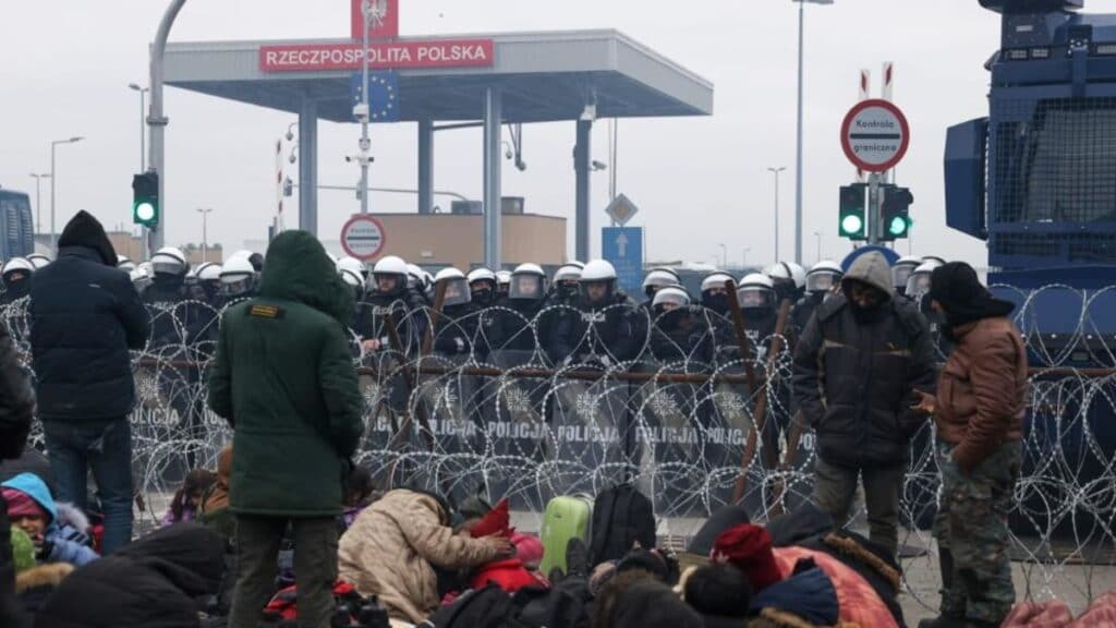 Общество: Ситуация на польско-белорусской границе: профсоюз полиции назвал немецкое правительство «беспомощным»
