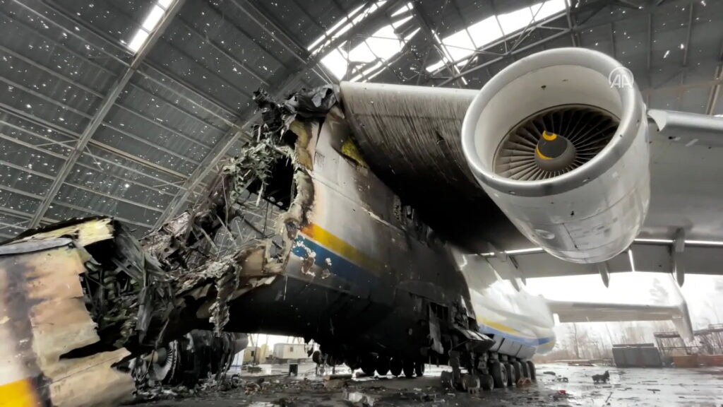 Происшествия: Уничтожен российскими ракетами: самый большой в мире самолет потерян навсегда