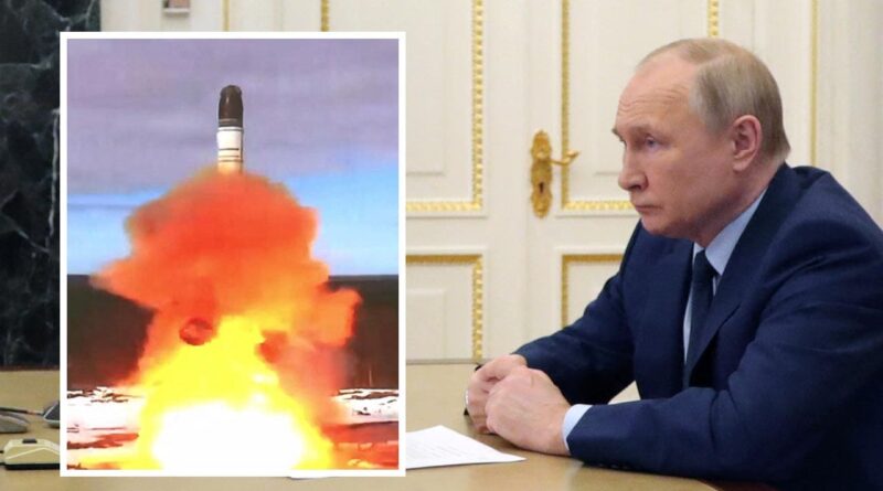 Политика: Кодовое имя «Сатана»: Путин испытал новую ракету с ядерным зарядом